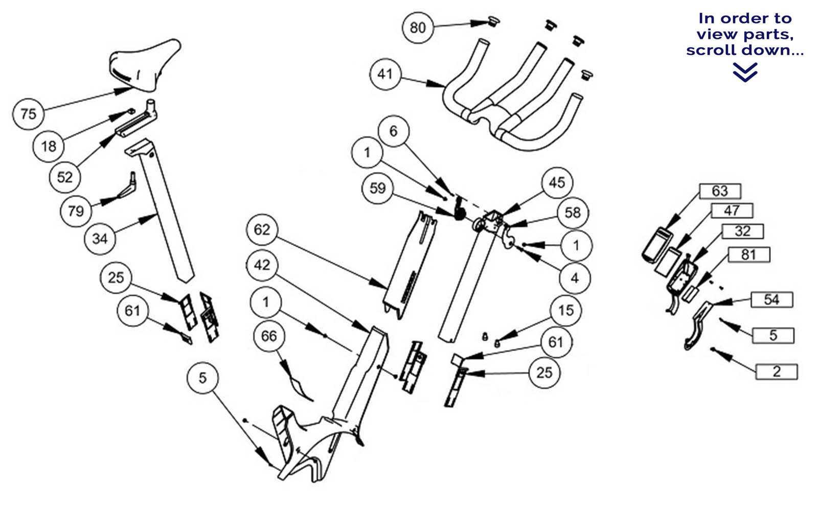 bike handlebar parts